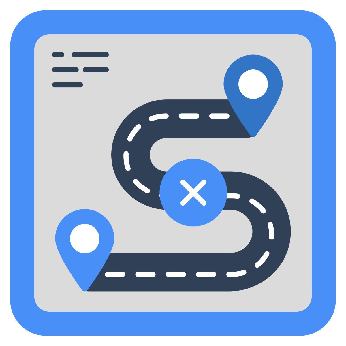 no route icon