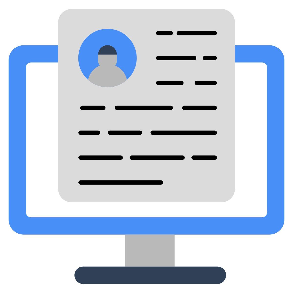 online cv icon
