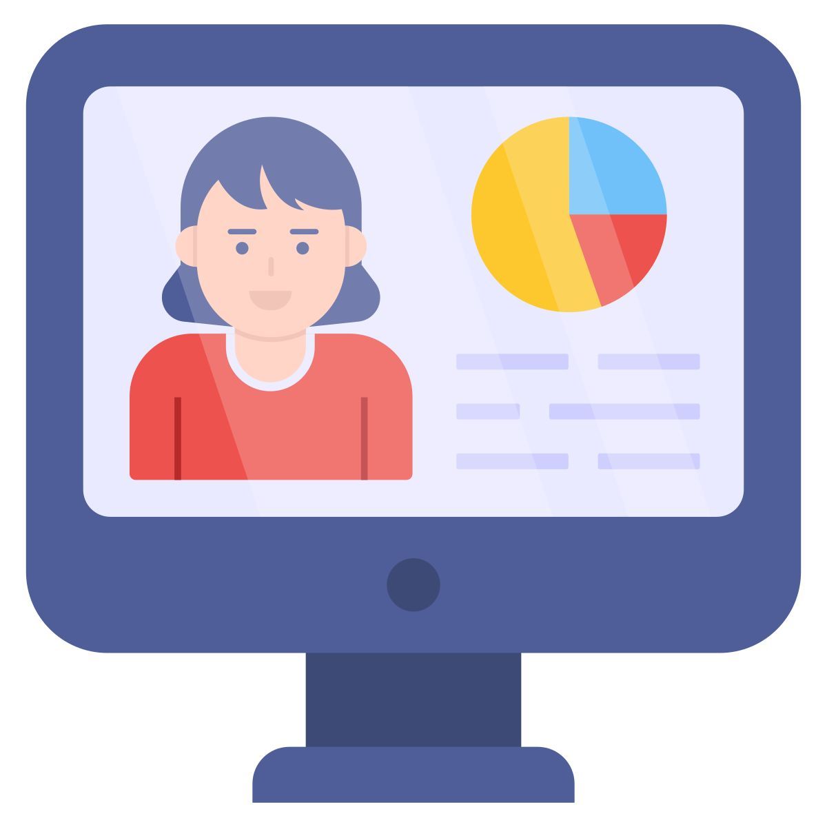 online data analyst icon