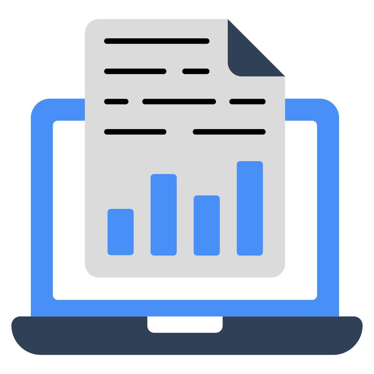 online datenanalyse icon