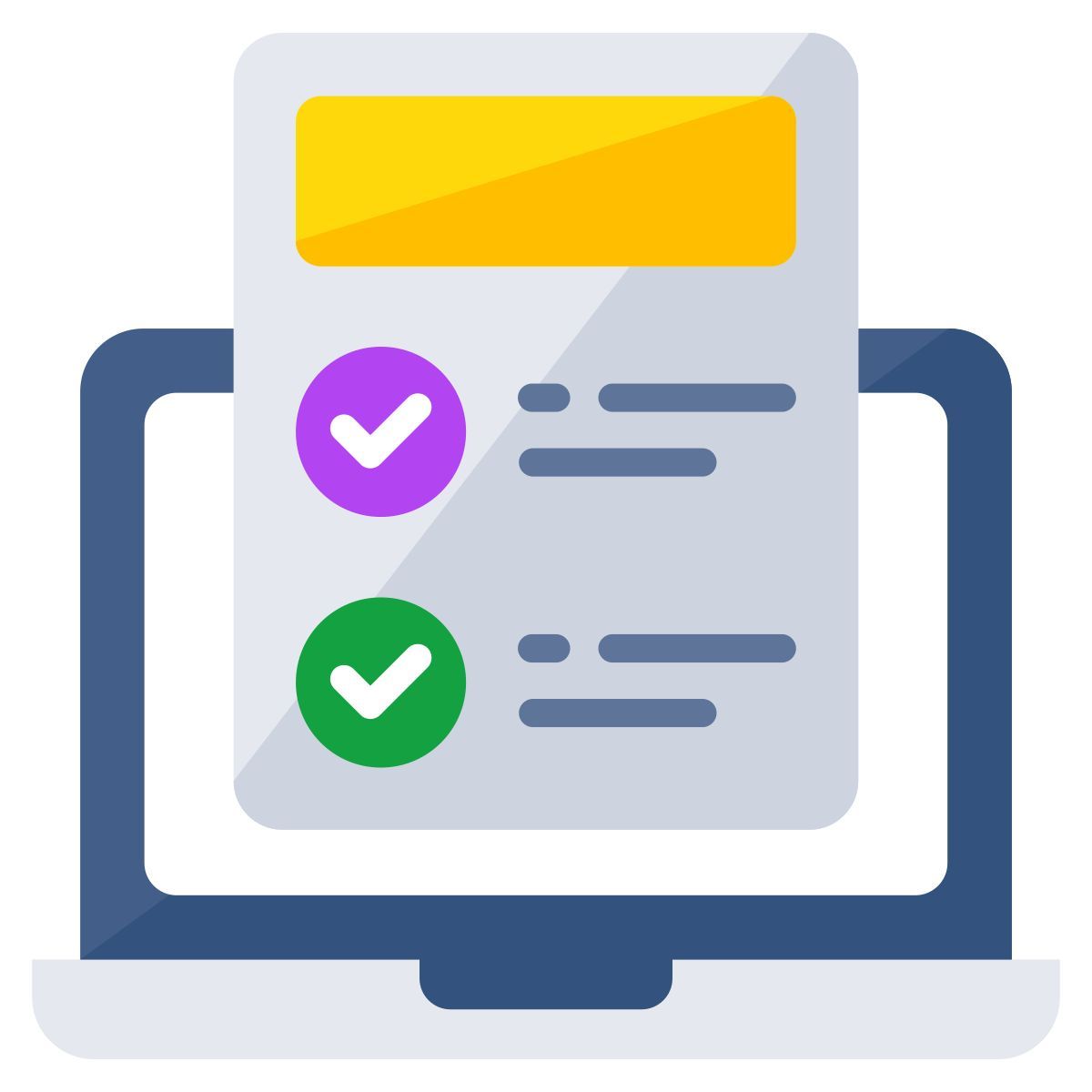 online list icon