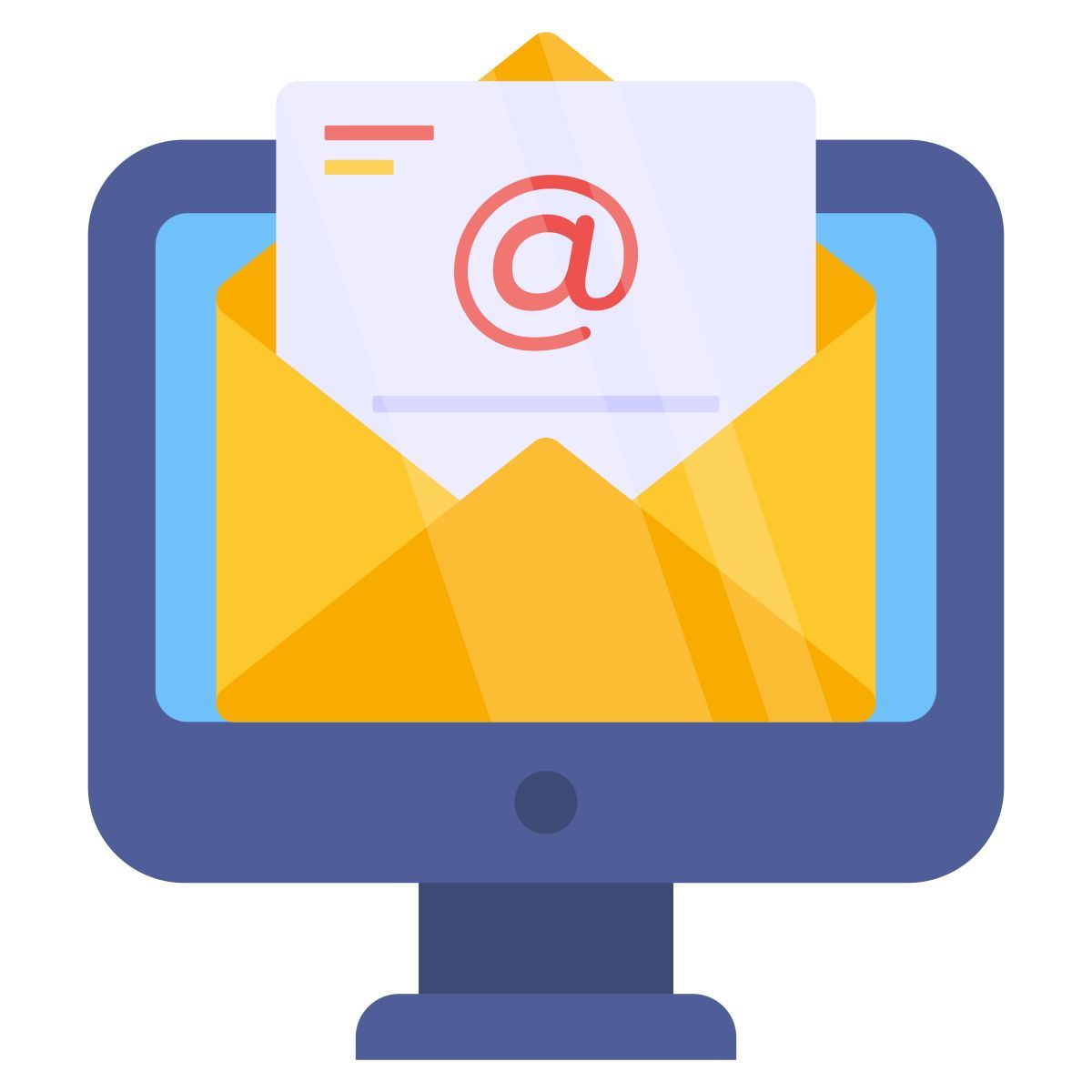 correo en línea icon