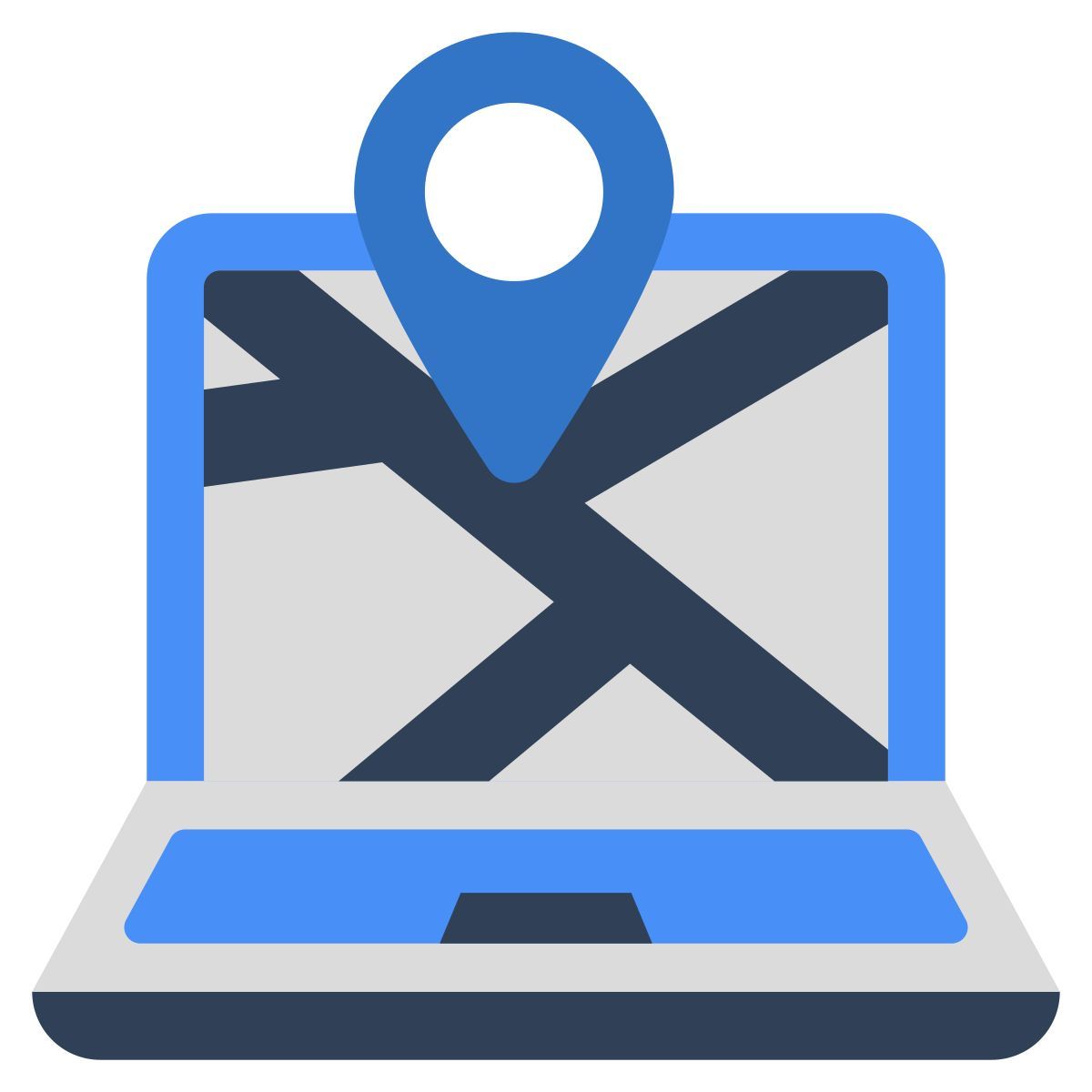 Online-Navigation icon