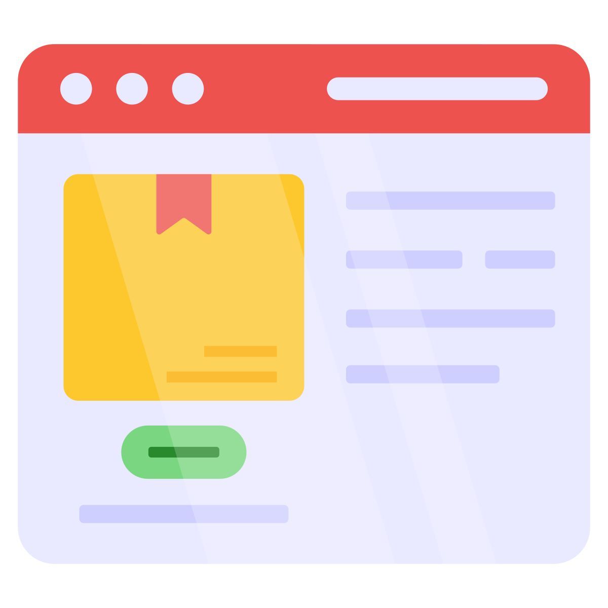 pedido de encomenda online icon