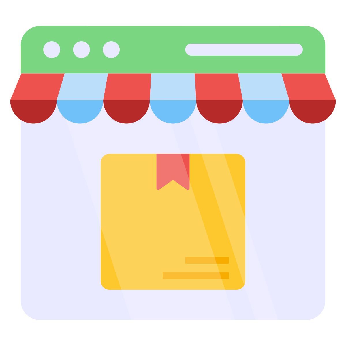 ordine di pacchi online icon