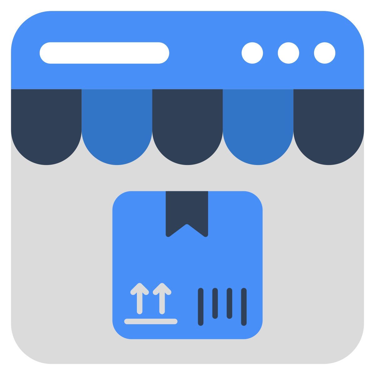 paquetería en línea icon
