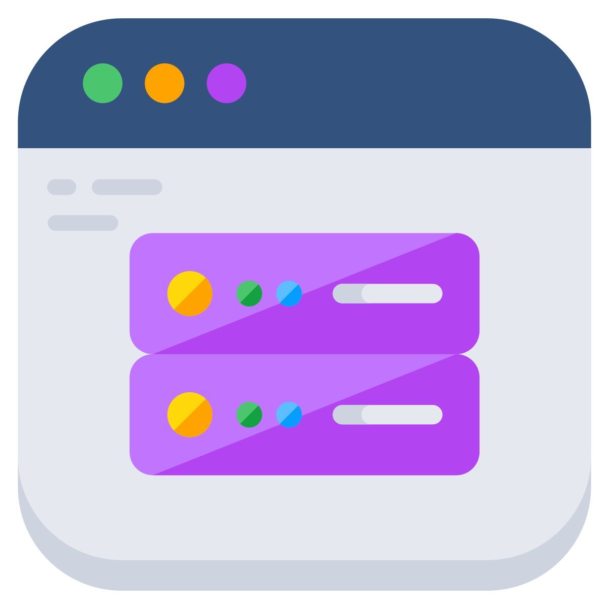 servidor en línea icon
