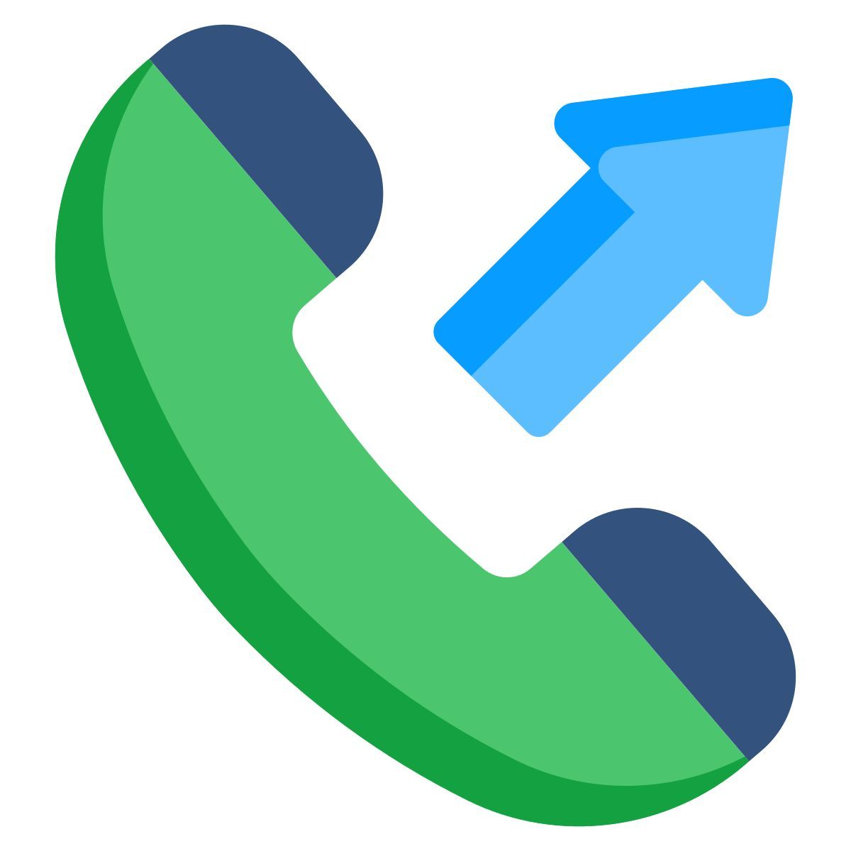 outgoing call icon
