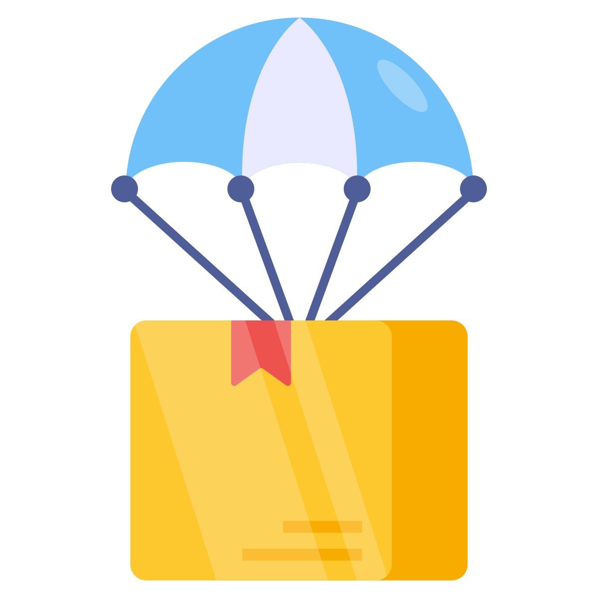 낙하산 배달 icon