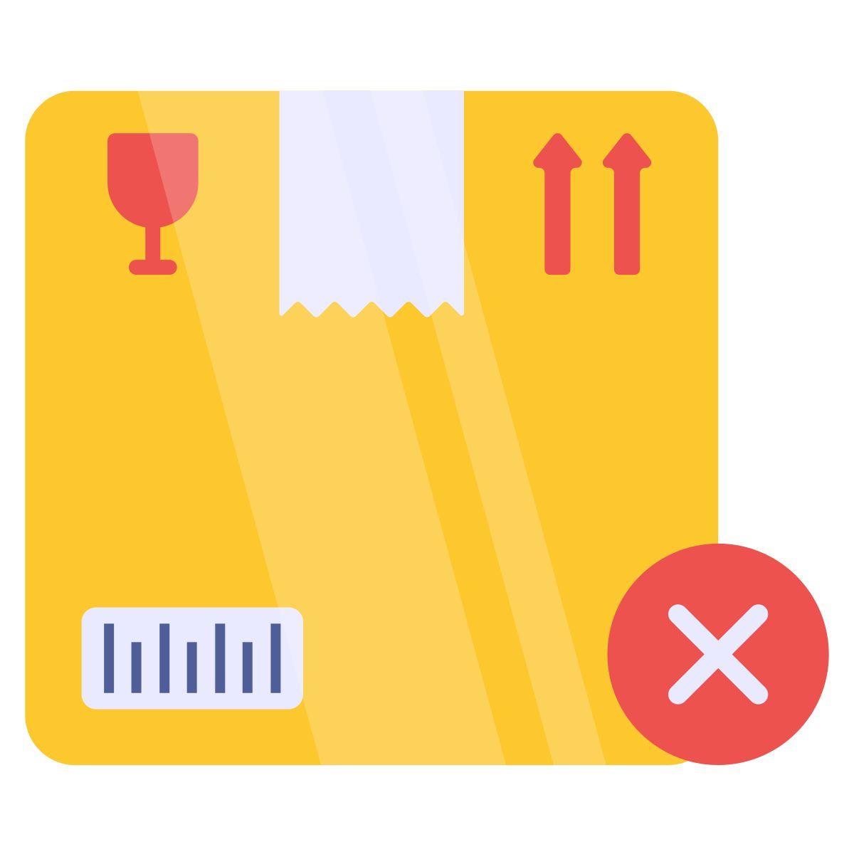 paket stornieren icon