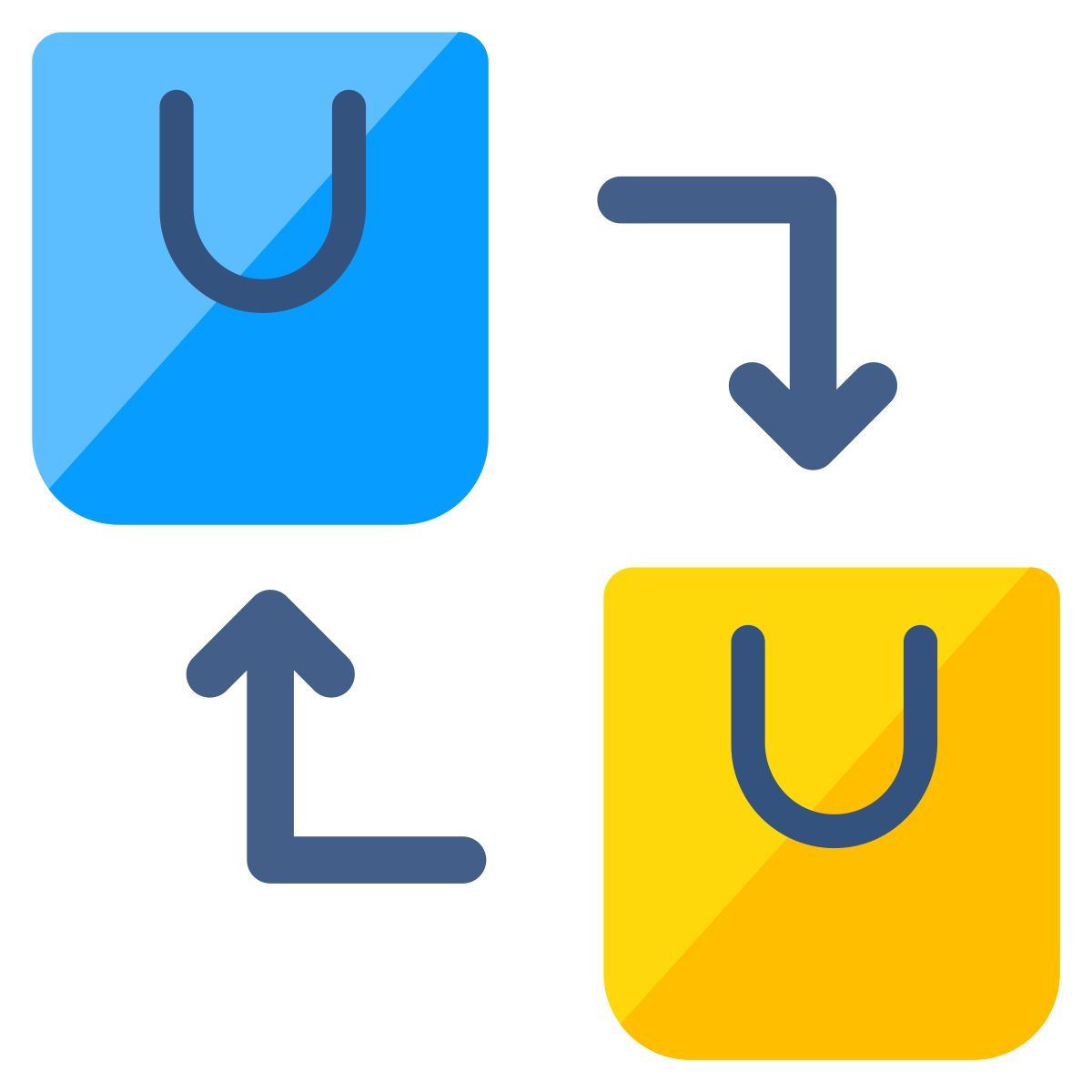 parcel exchange icon