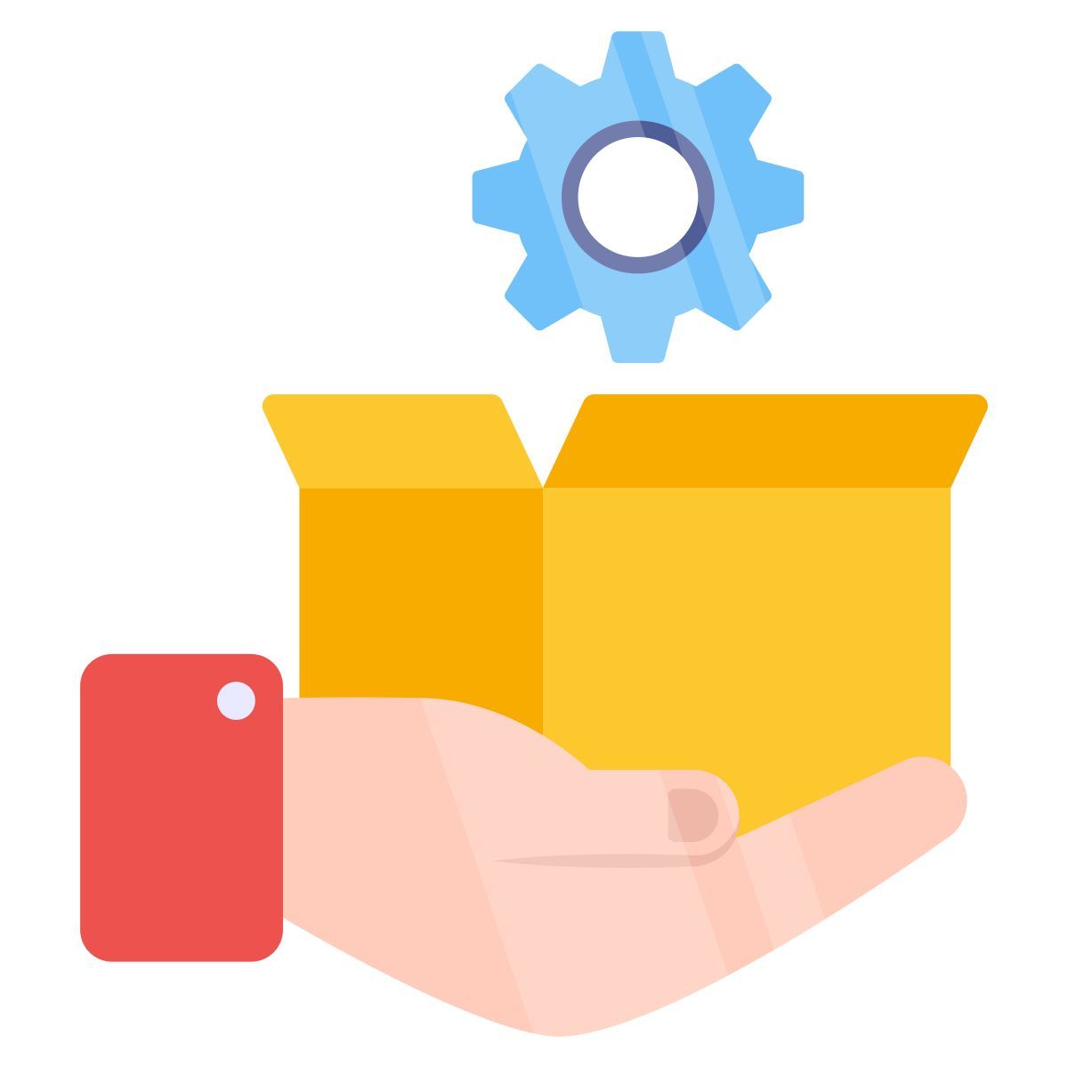 parcel management icon