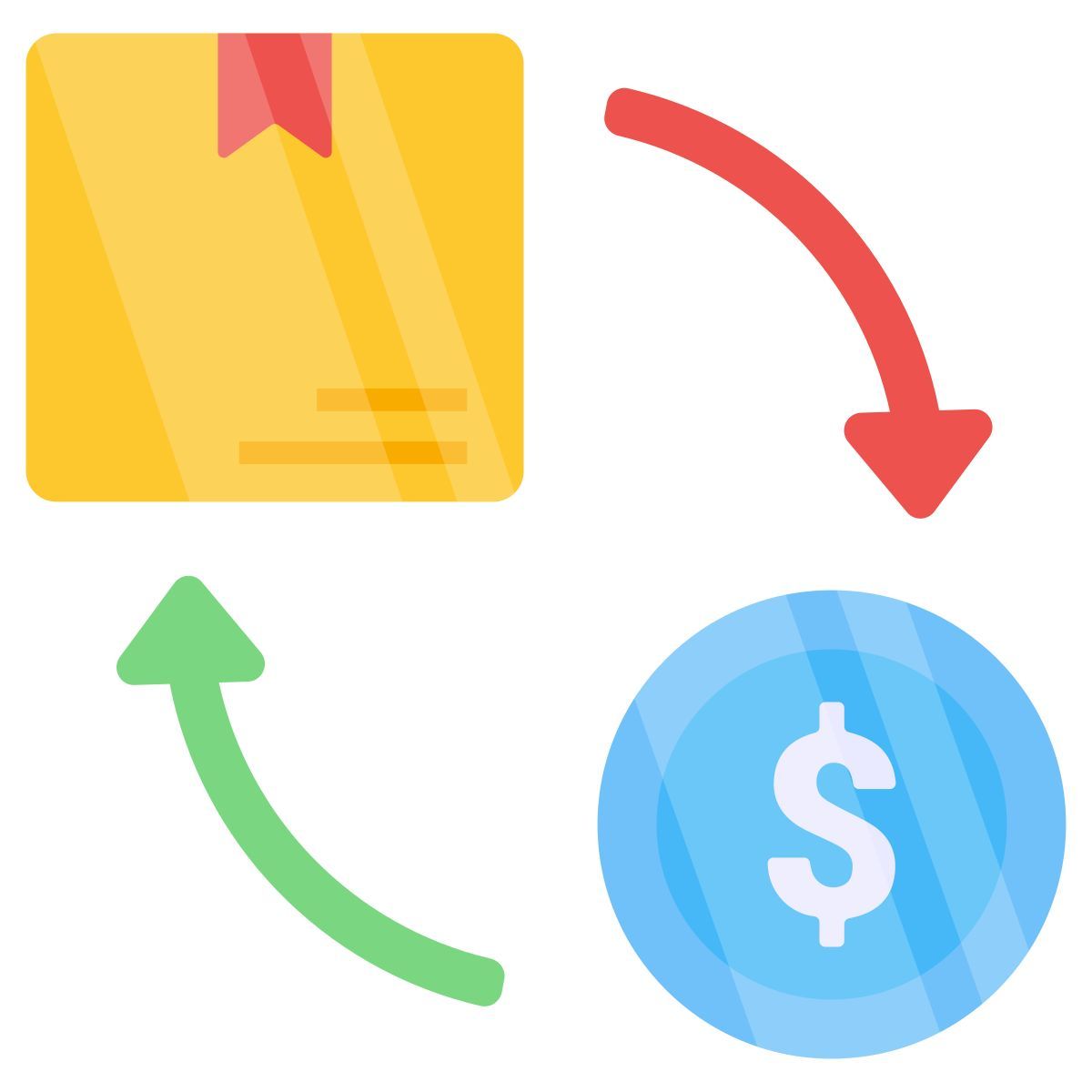 parcel payment icon