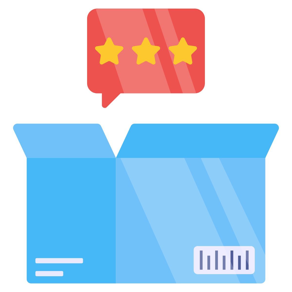 valutazioni dei pacchi icon