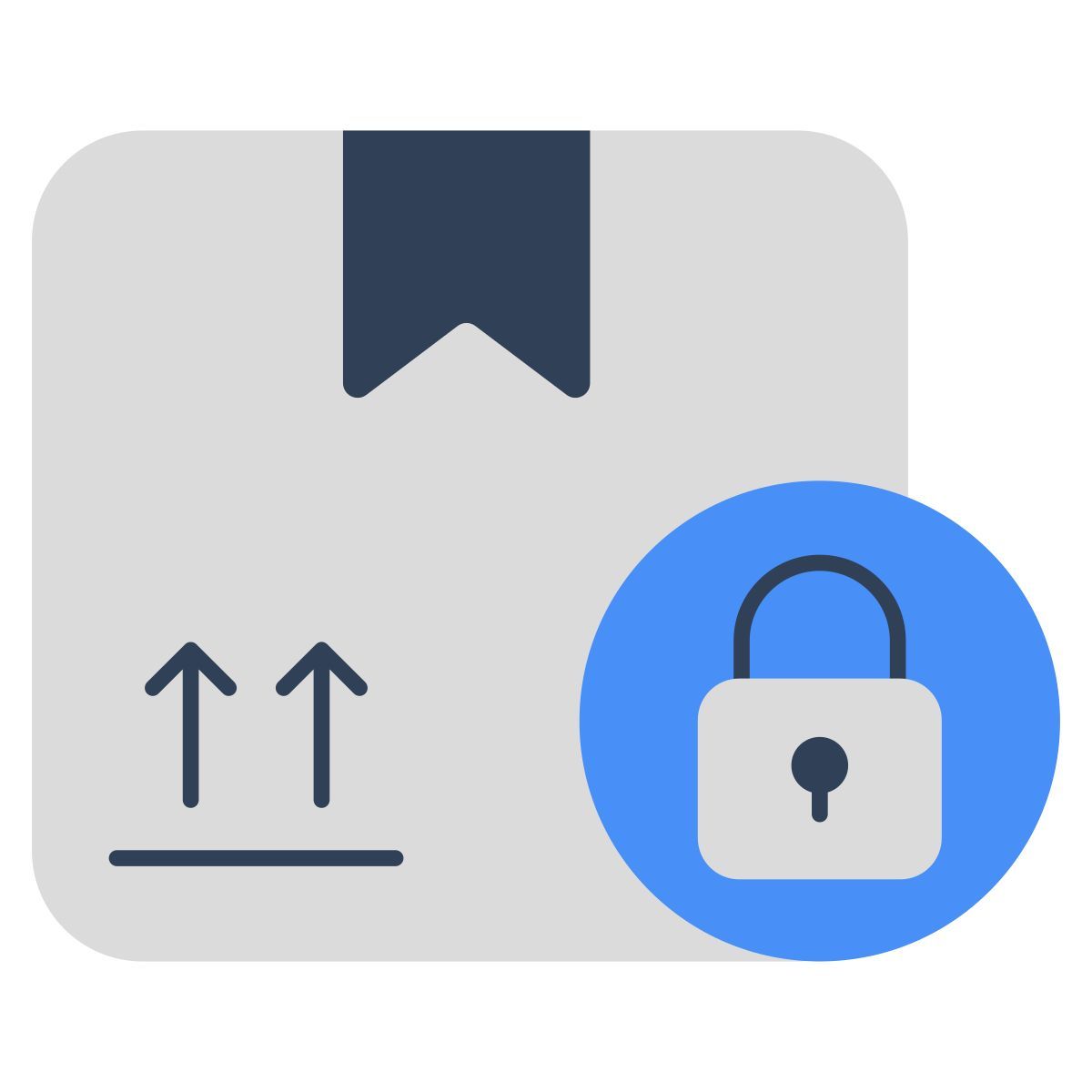 sicurezza dei pacchi icon