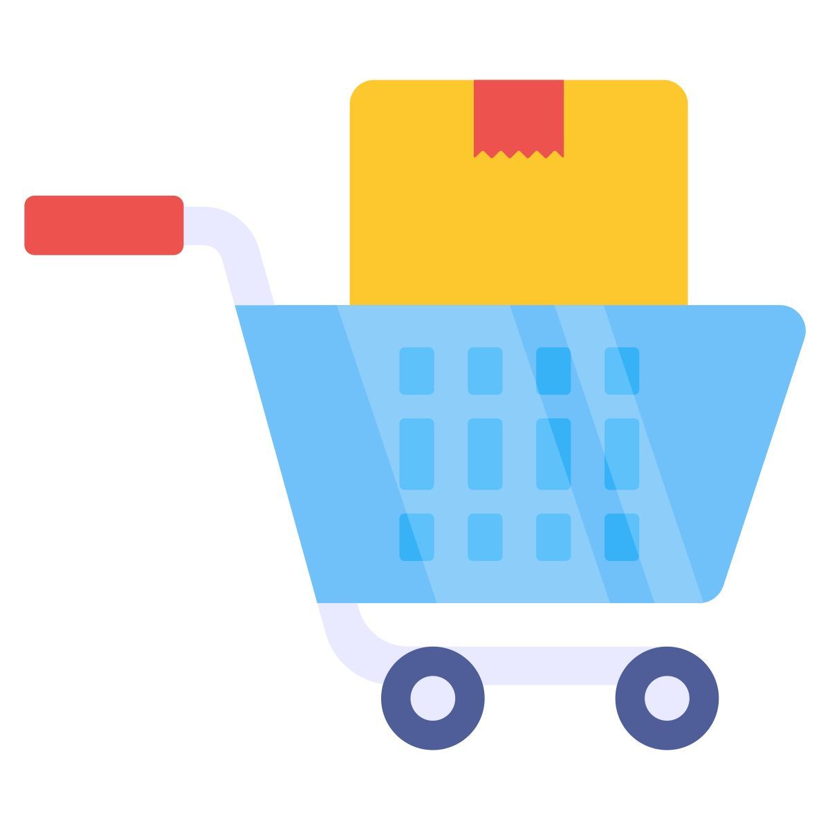 parcel shopping icon