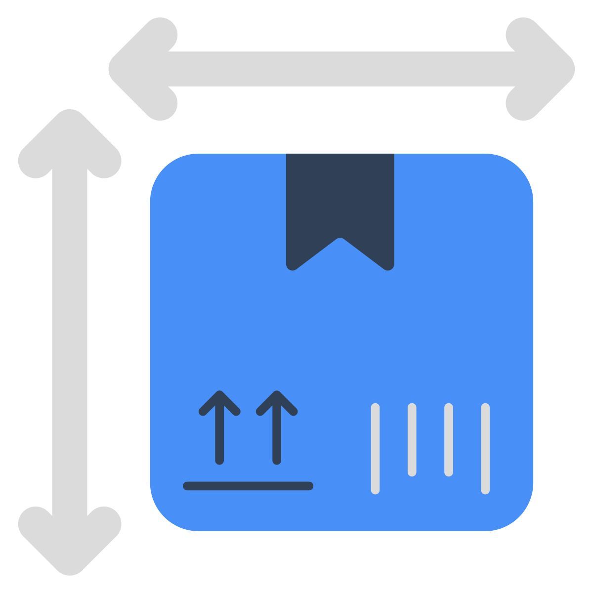 paketgröße icon