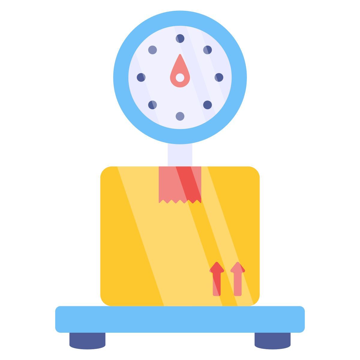 parcel weight icon