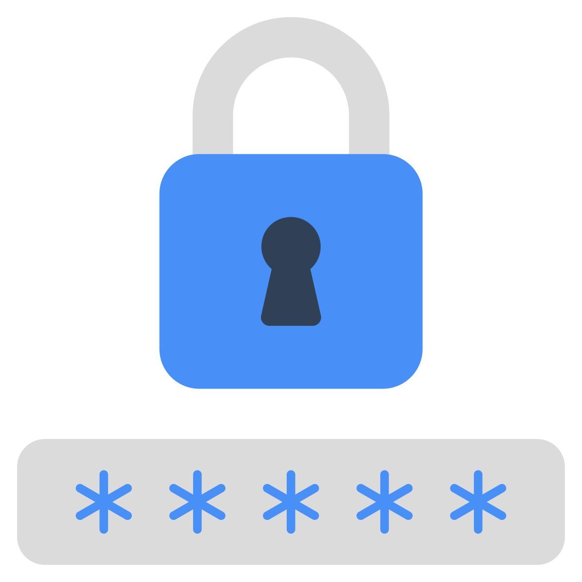 password lock icon