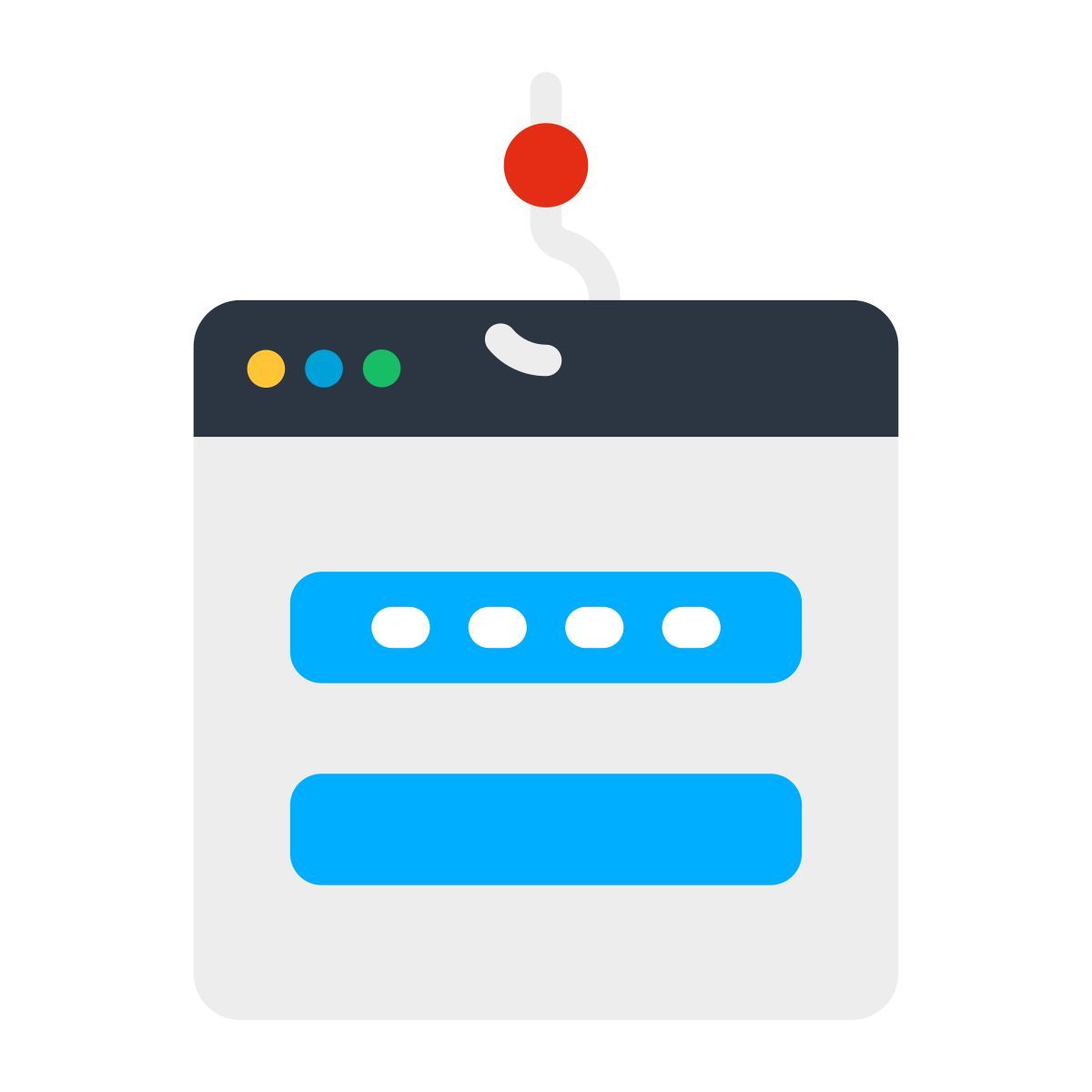 password phishing icon