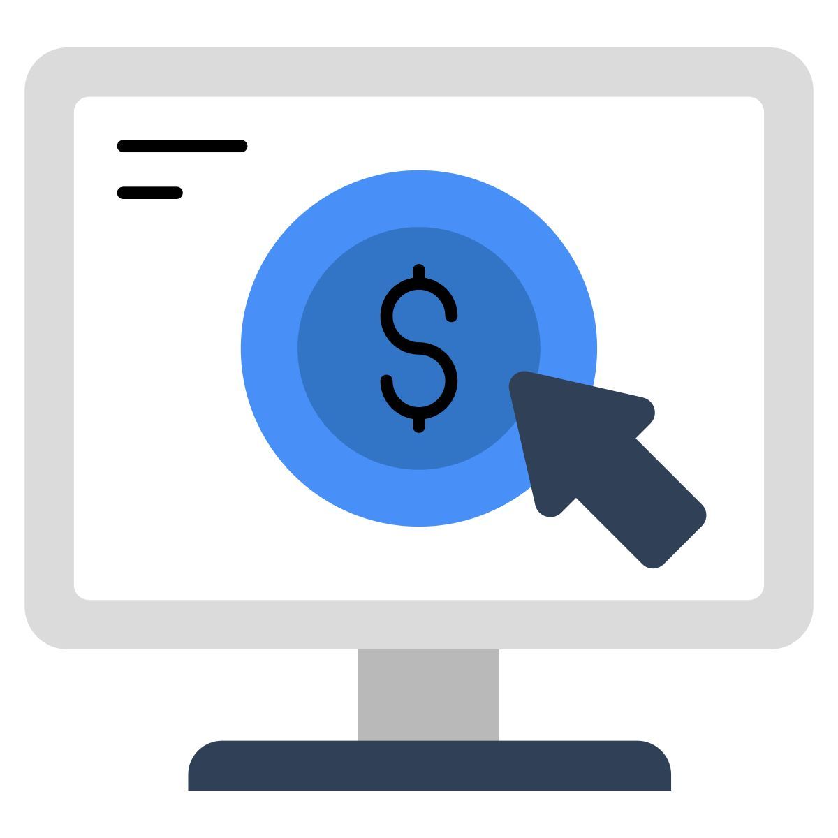 클릭당 지불 icon