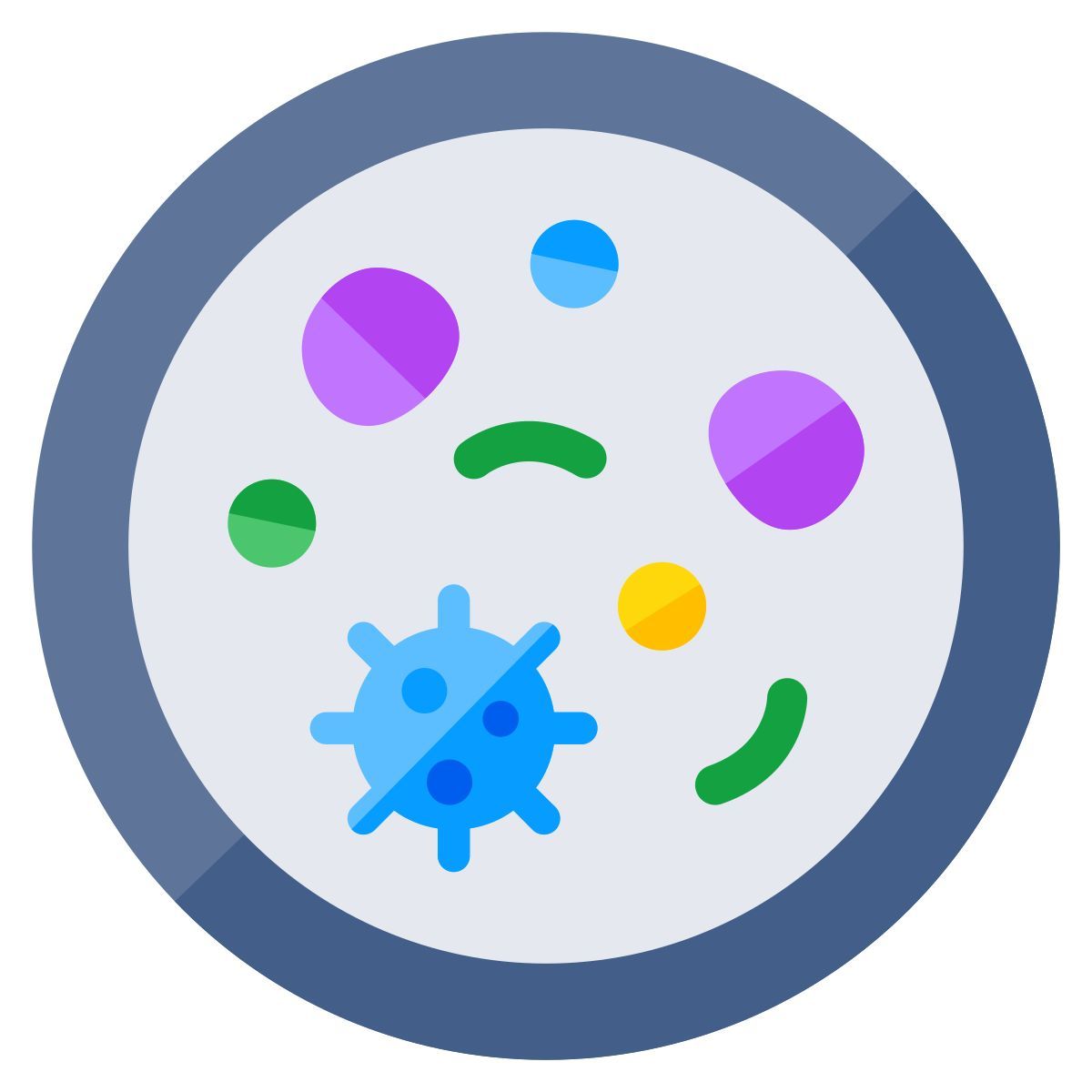 petri dish icon