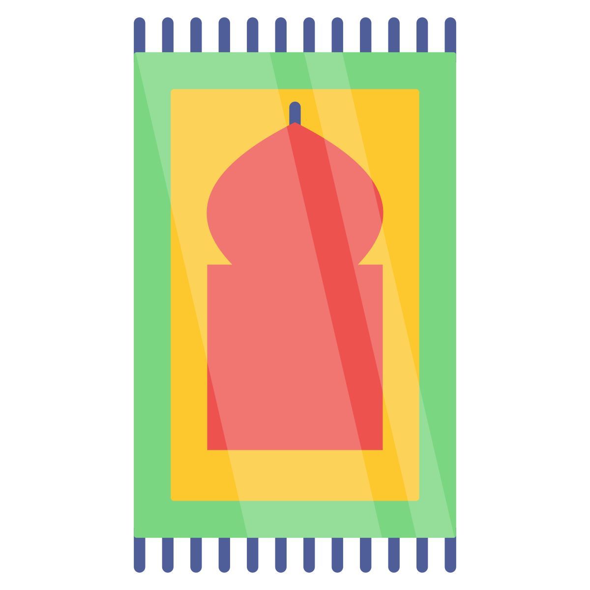prayer mat icon