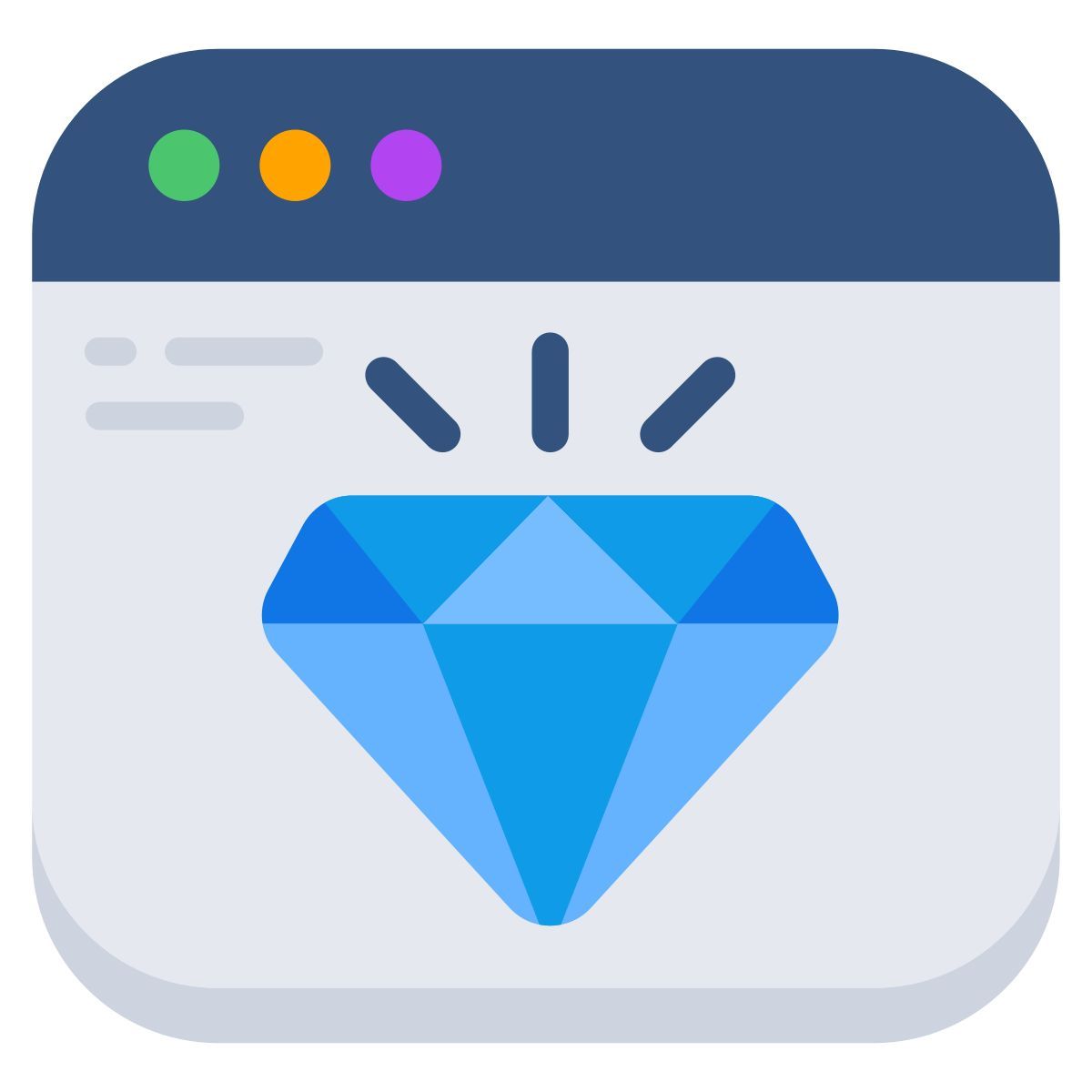 premium website icon