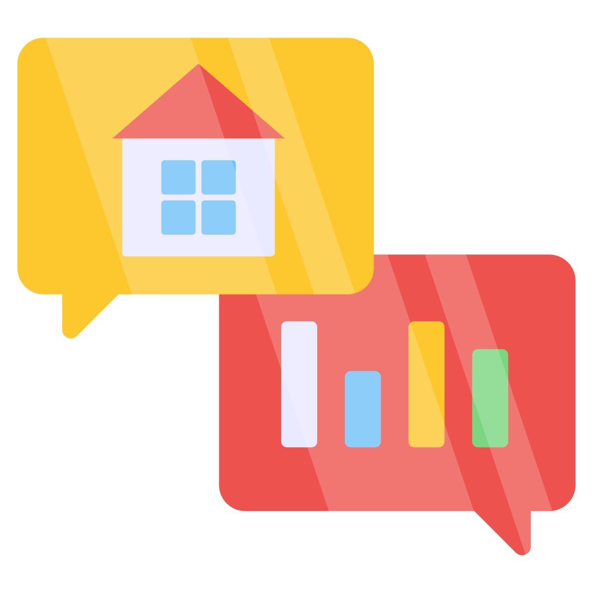 real estate statistics icon