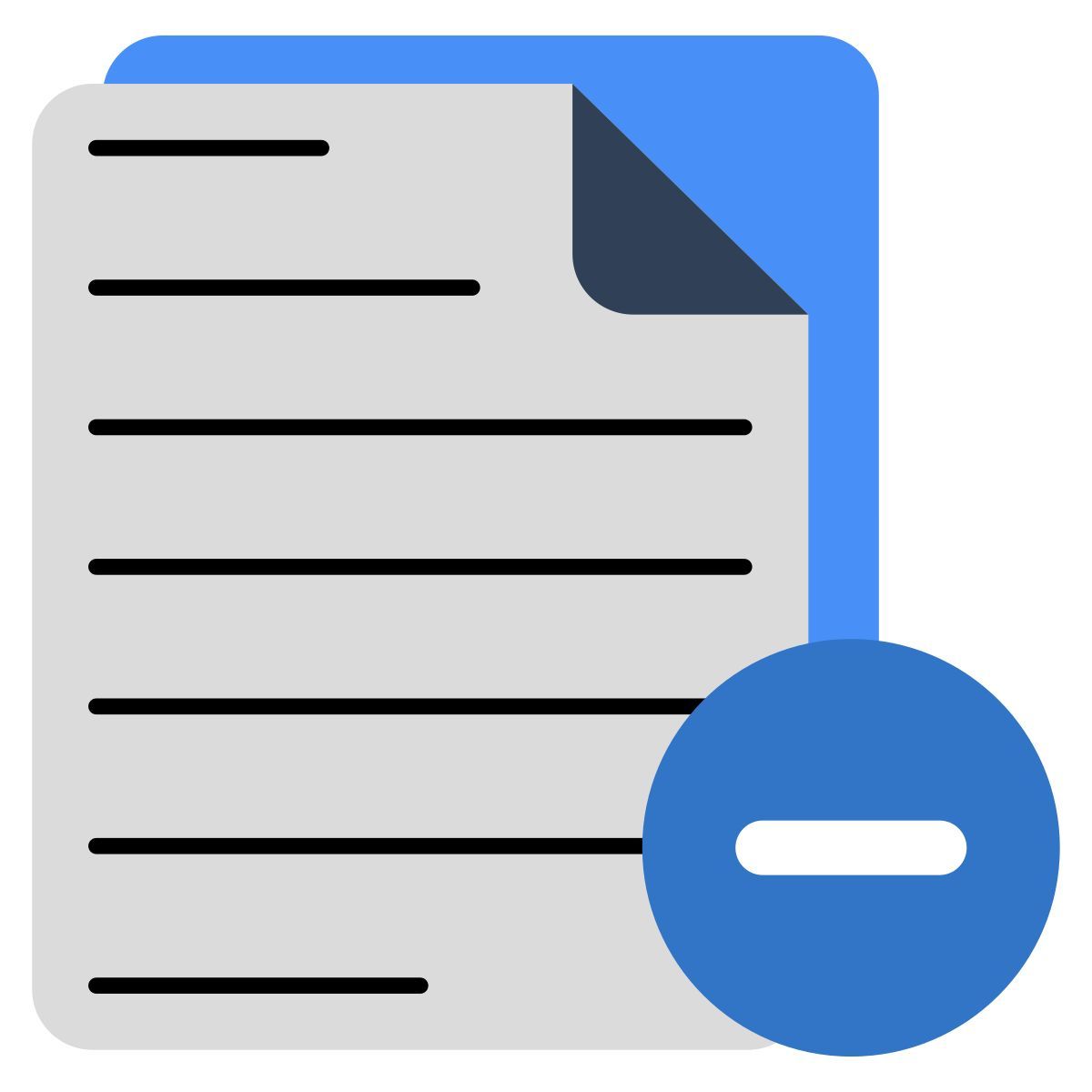 rimuovi file icon