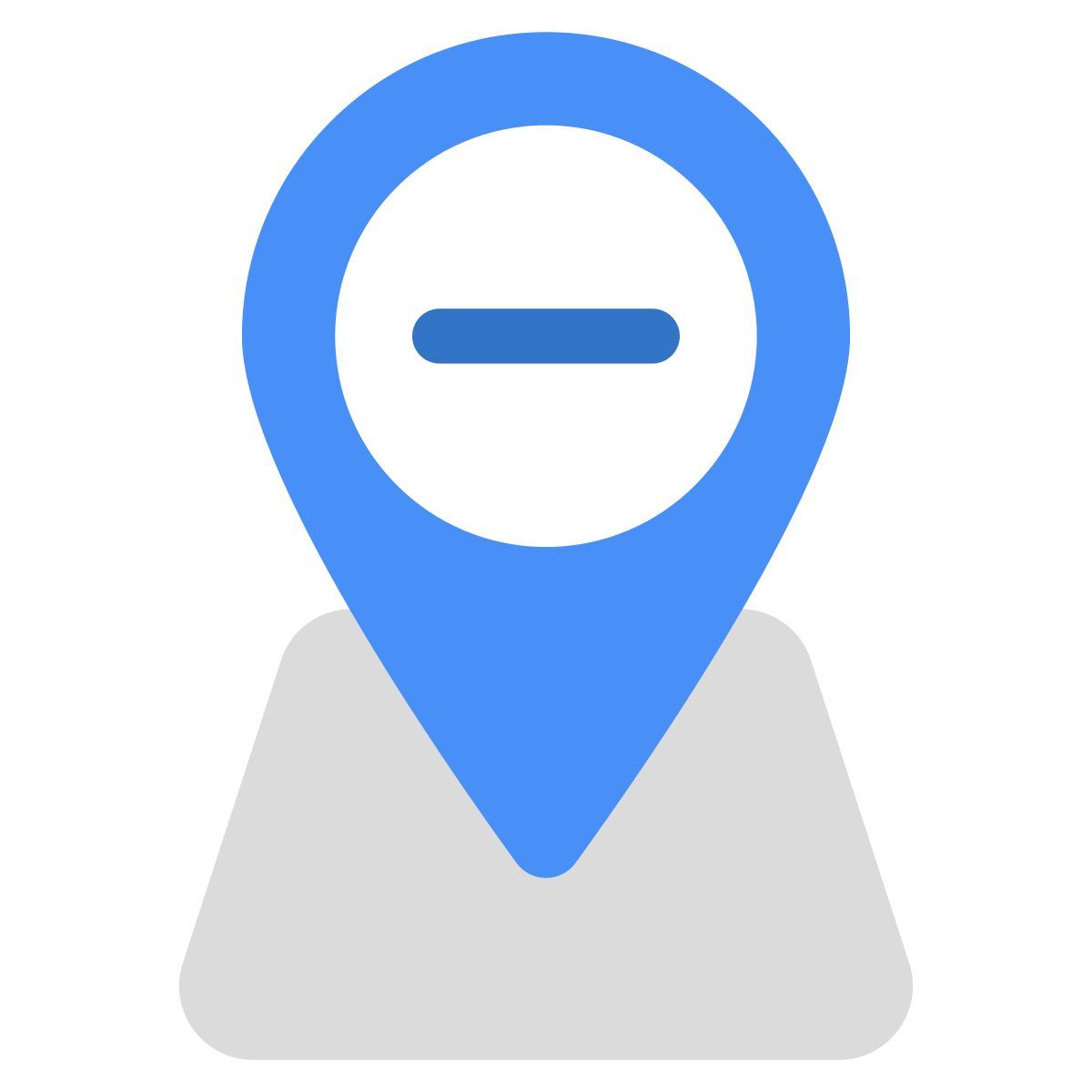 standort entfernen icon