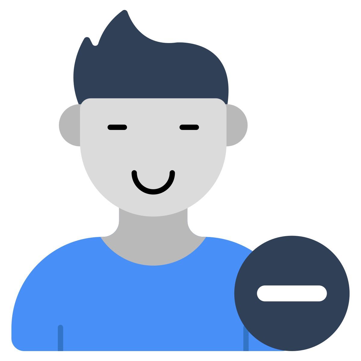 remove profile icon