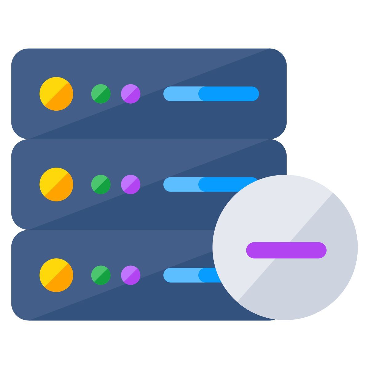 server entfernen icon