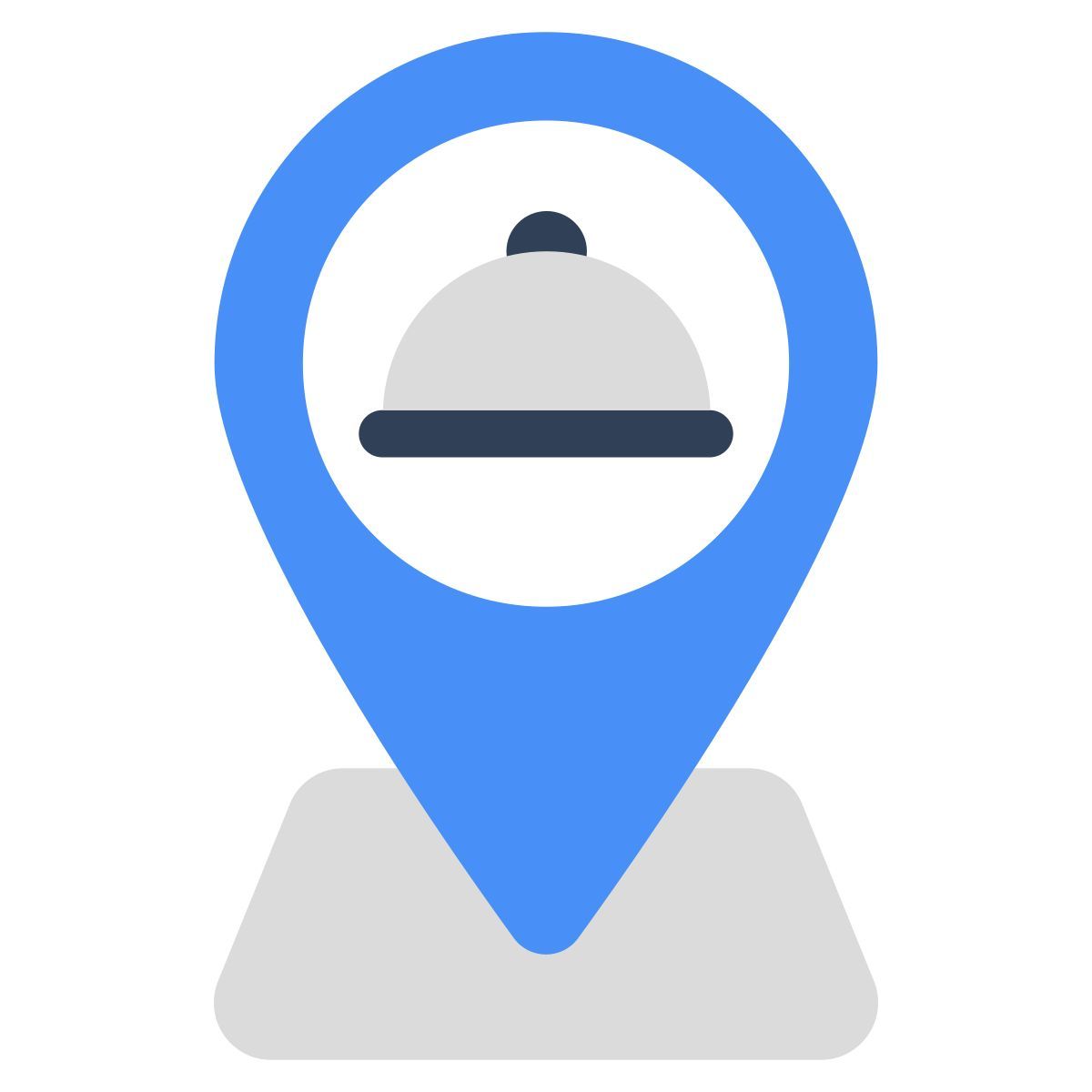 restaurant location icon