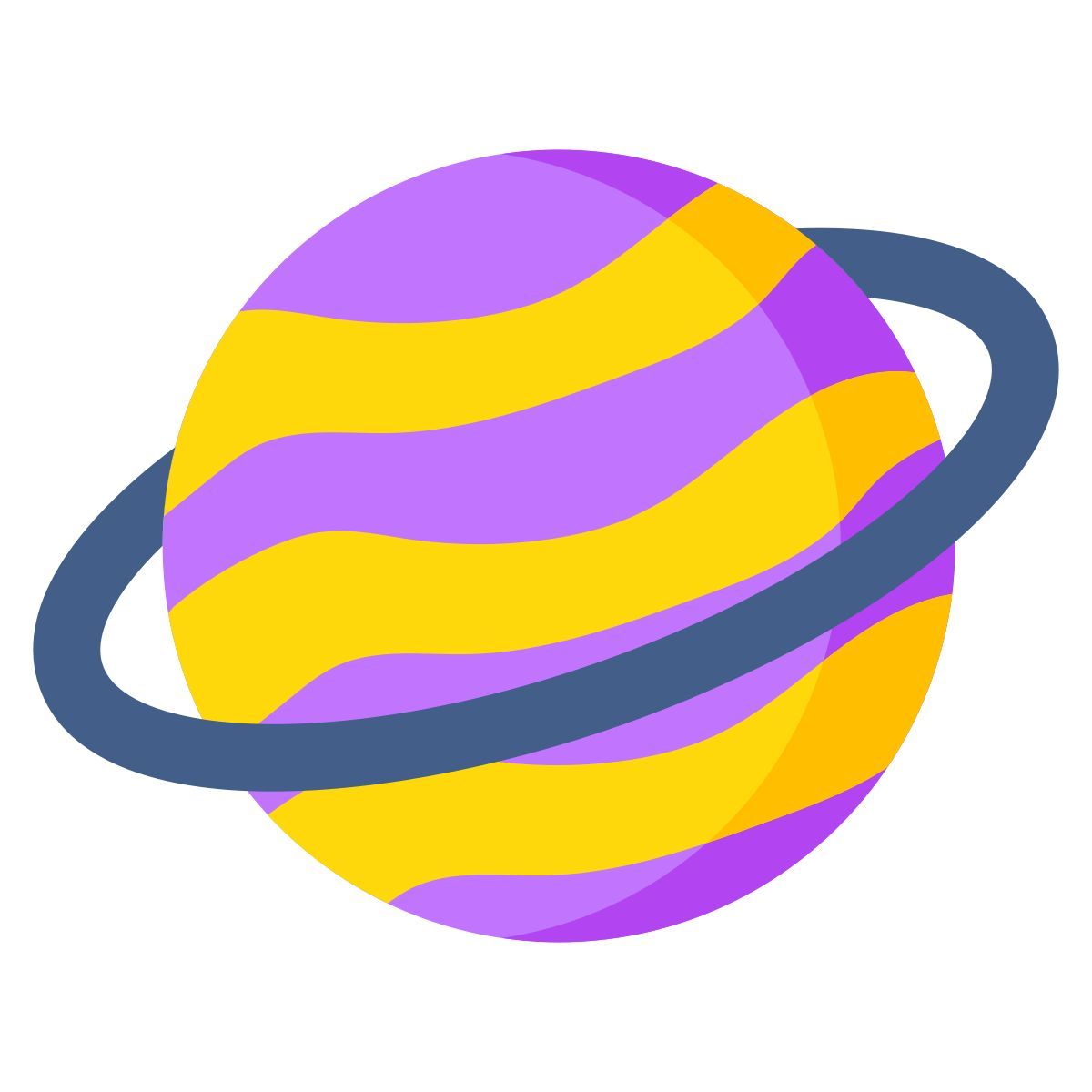 planète en rotation icon