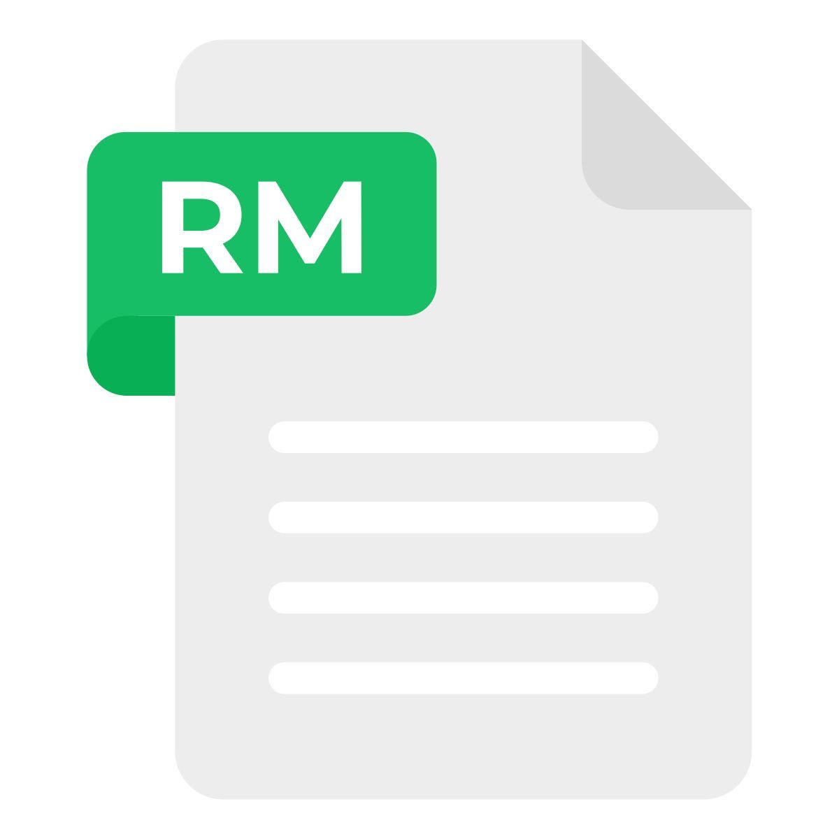 arquivo rm icon