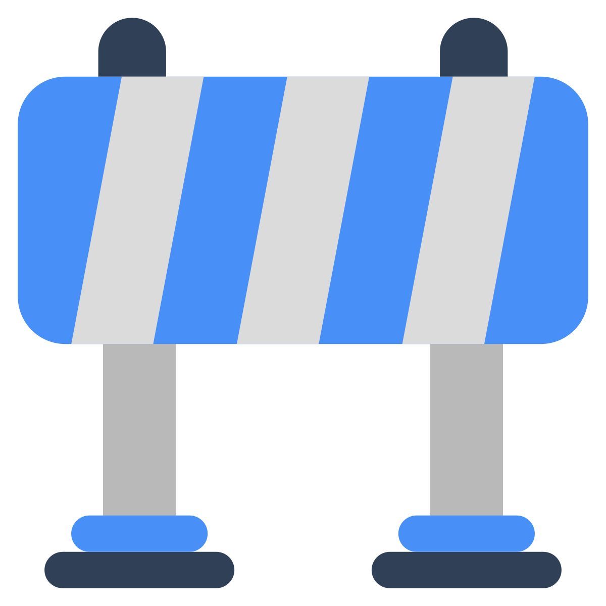 road block board icon
