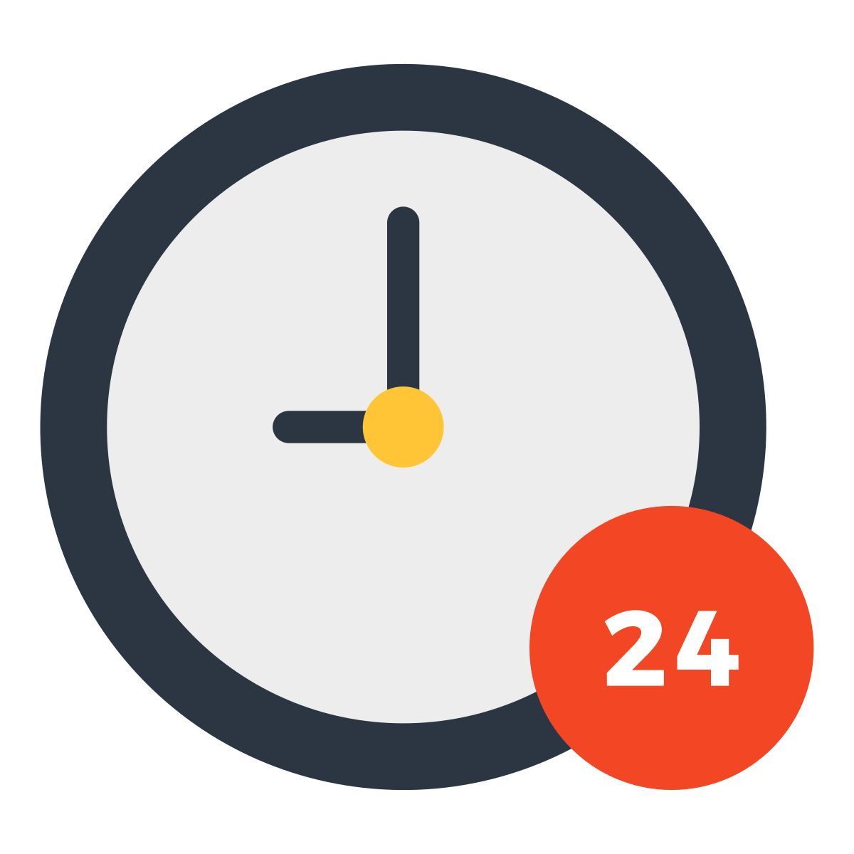 round the clock icon