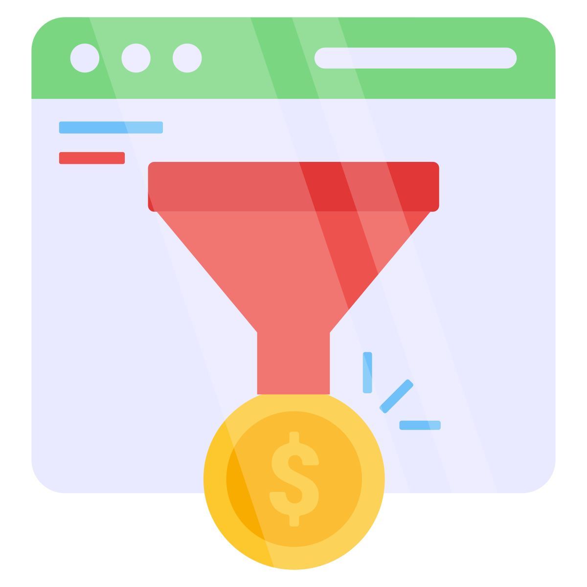 sales funnel icon