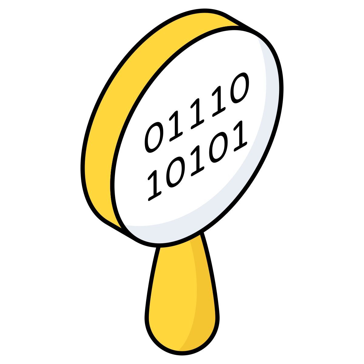 search binary data icon