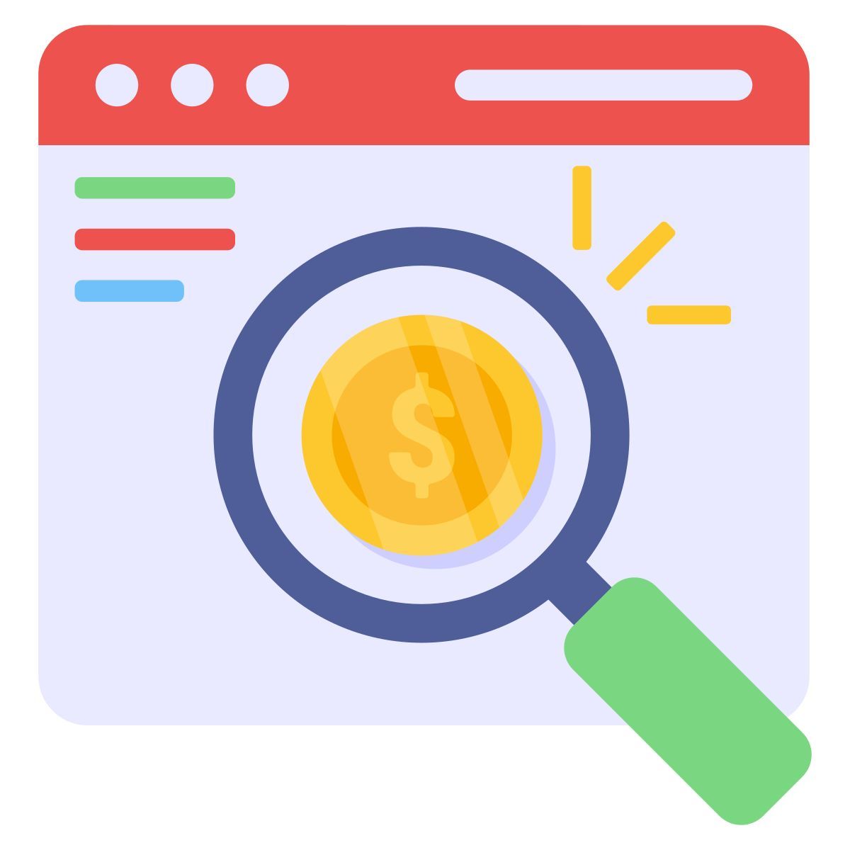 financial analysis icon