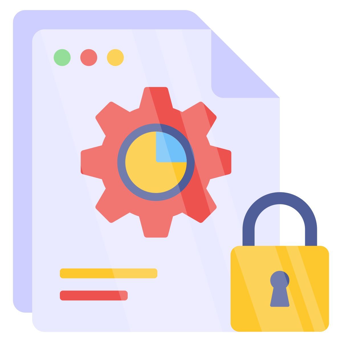 secure data management icon