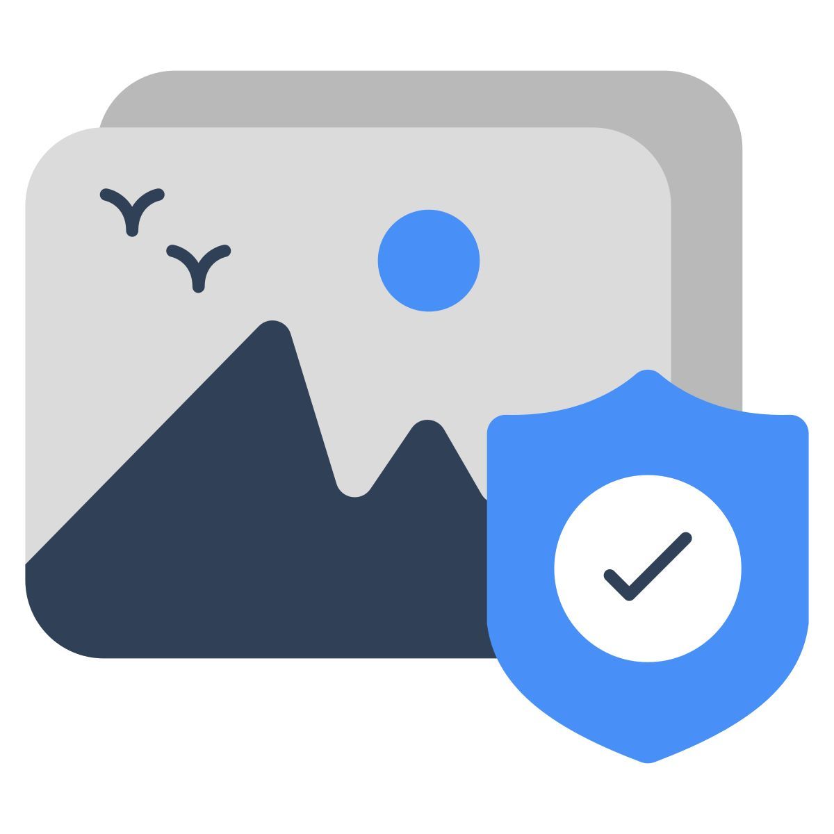 sichere landschaft icon