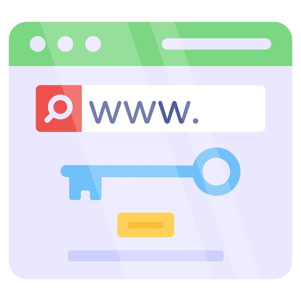 recherche sécurisée icon