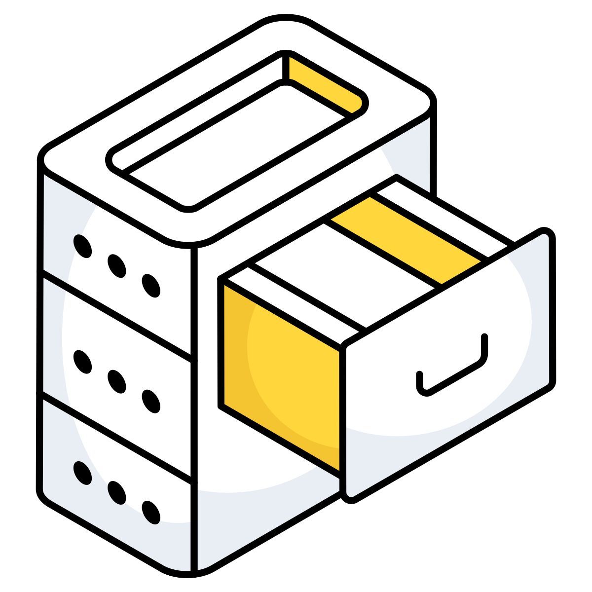server drawer icon