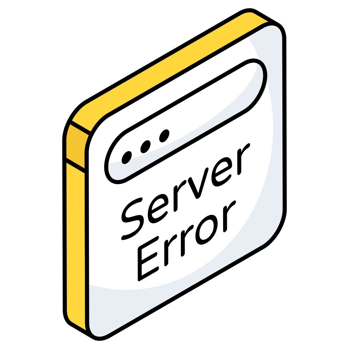 error del servidor icon