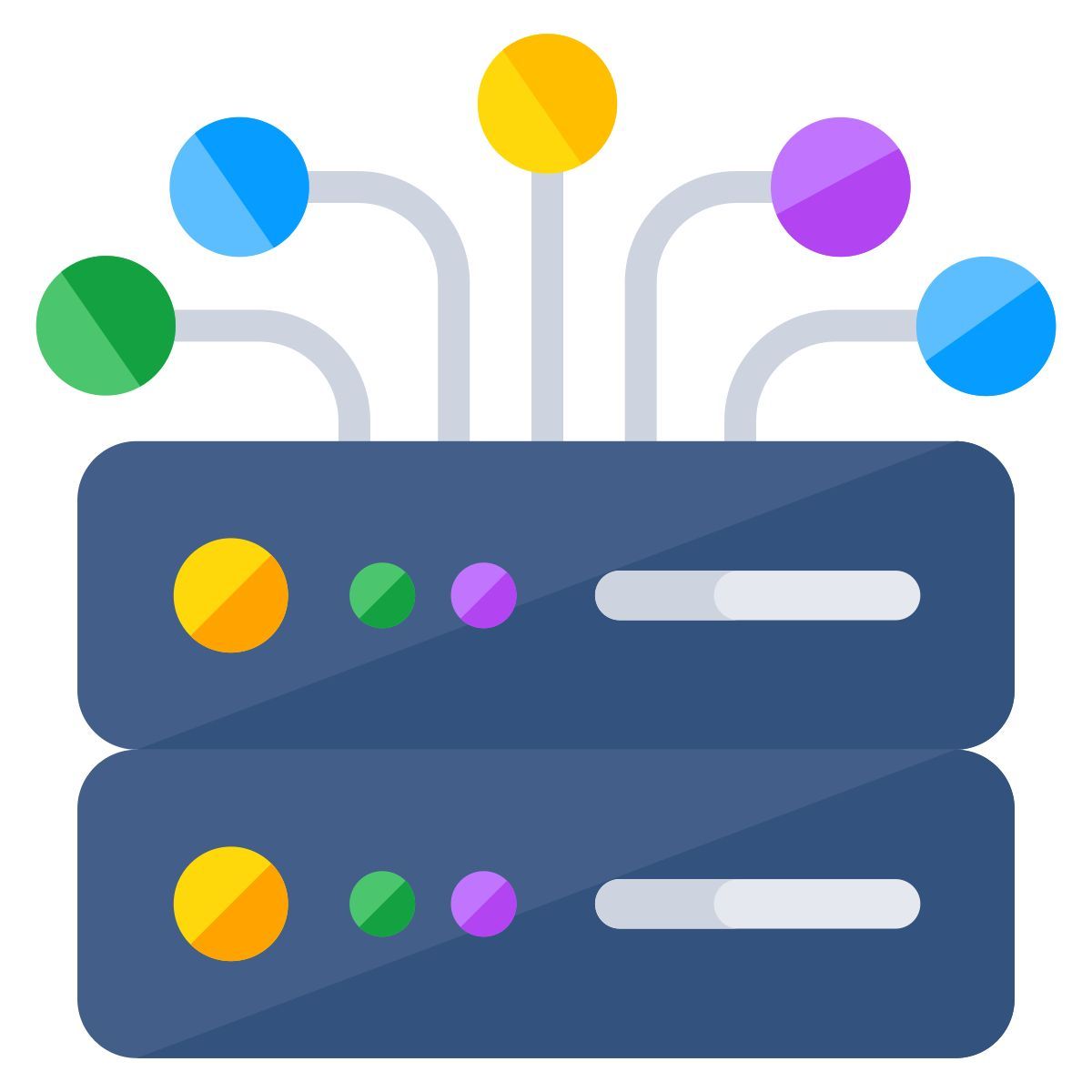 Nodos de servidor icon