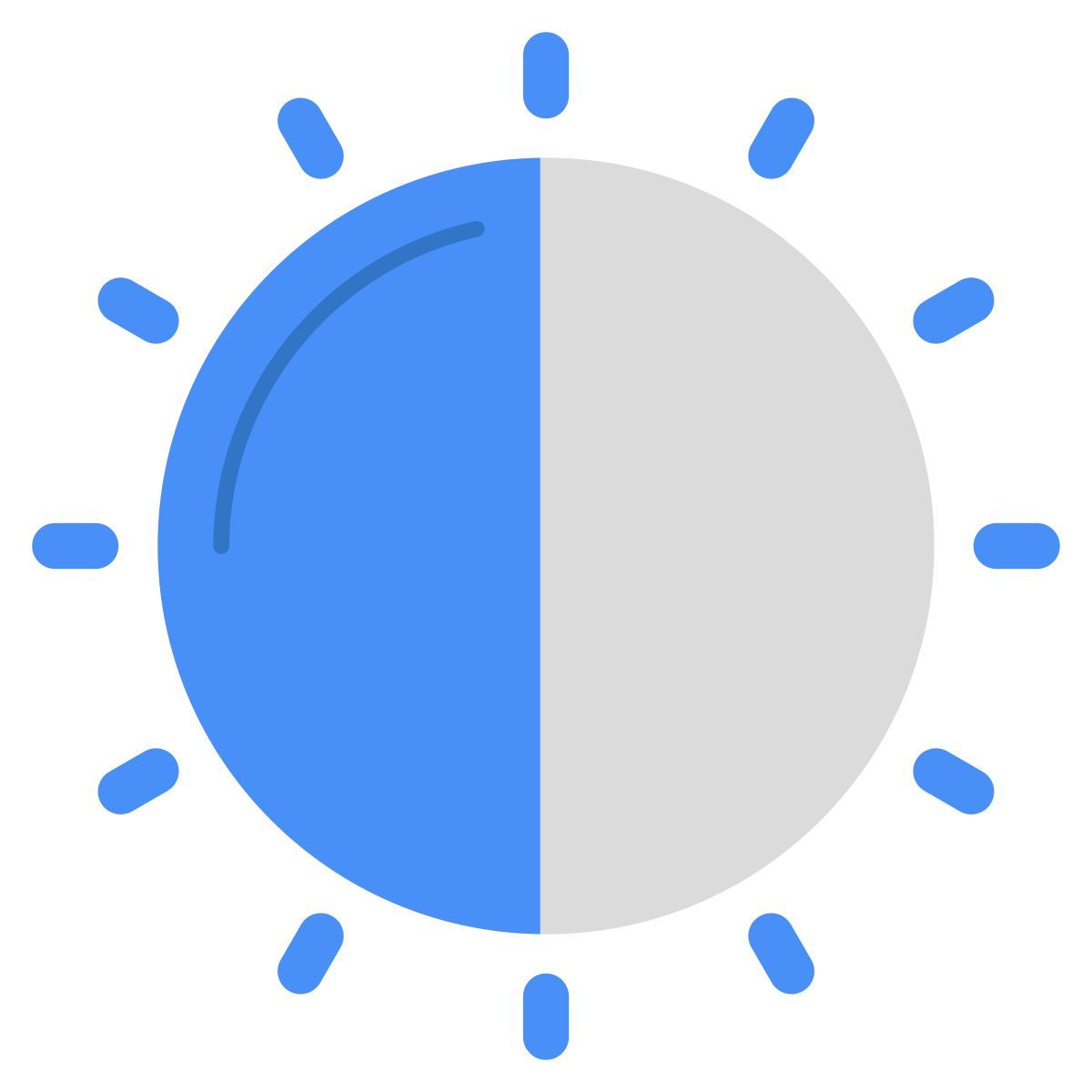 solar eclipse icon