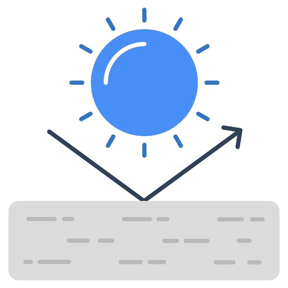 repelente solar icon