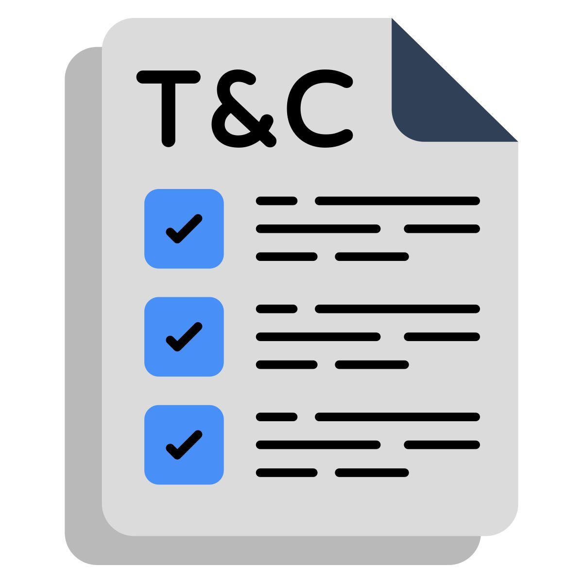terms and conditions icon